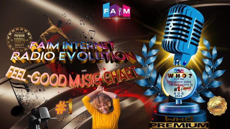 FAIM Hub Feel-Good Music Chart - Aug2023